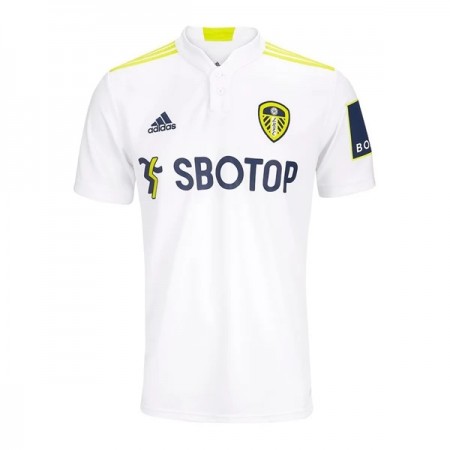 Fotbalové dres Leeds United Domácí 2021-22 Krátký Rukáv